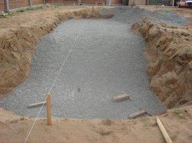 Как построить бассейн на даче :: как сделать площадку под бассейн