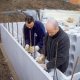 Construction Of A Block Basin With Its Hands